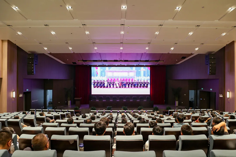 集團組織觀看紀念中國人民抗日戰爭暨世界反法西斯戰爭勝利80周年大會